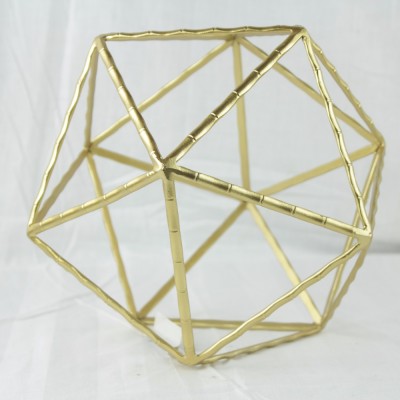 Iron geometric decor for Table-top