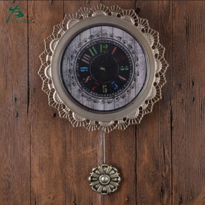 Promotional unique wall clock pendulum home decor